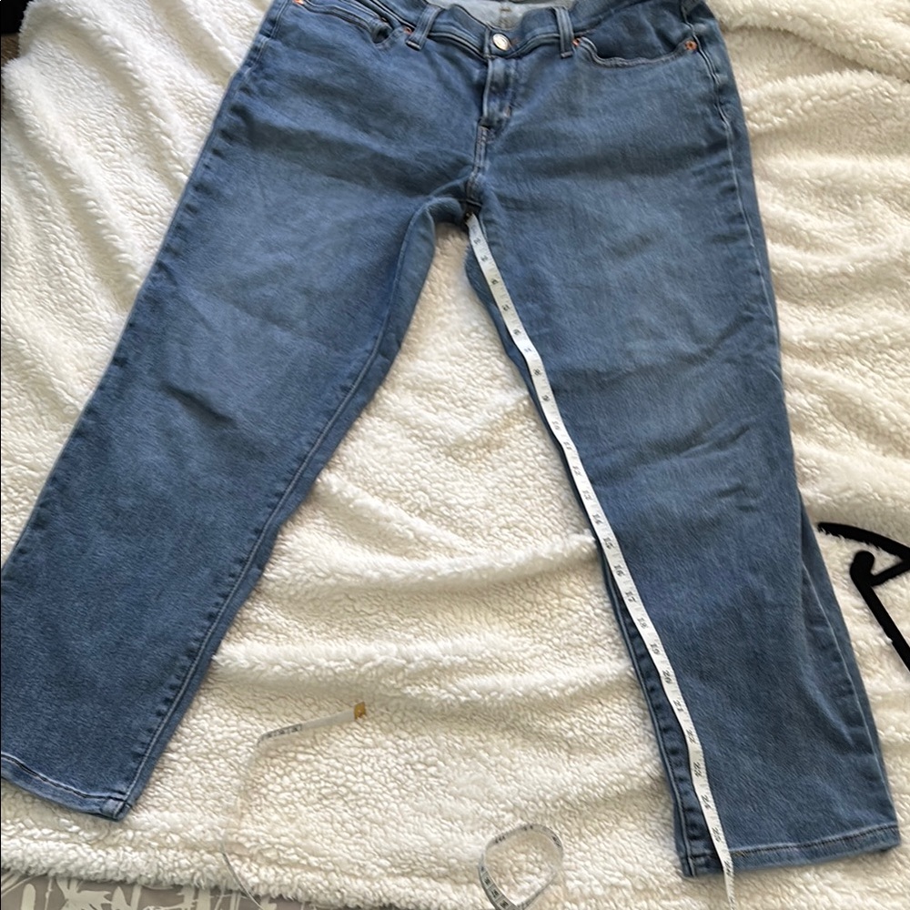 Levi's Blue Straight Leg Jeans Classic Style
